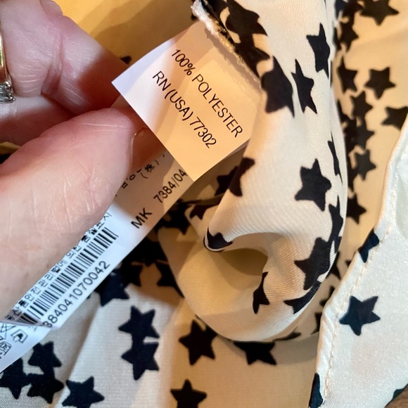 ✨ZARA Star Ruffle Sleeve Blouse✨ NWT - Picture 8 of 11